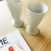 Set of 2 porcelain mazagrans