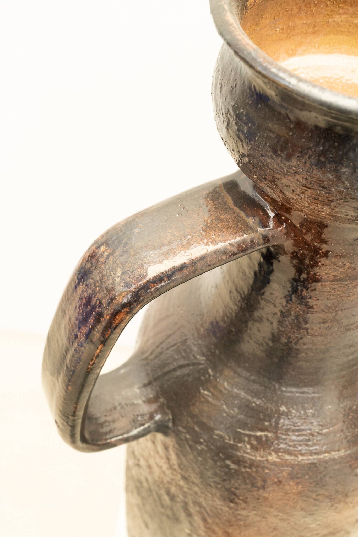 Ceramic vase by Jean Marais, France, 1960s