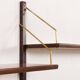 Hansen and Guldborg rosewood wall unit with a desk, Denmark 1960s