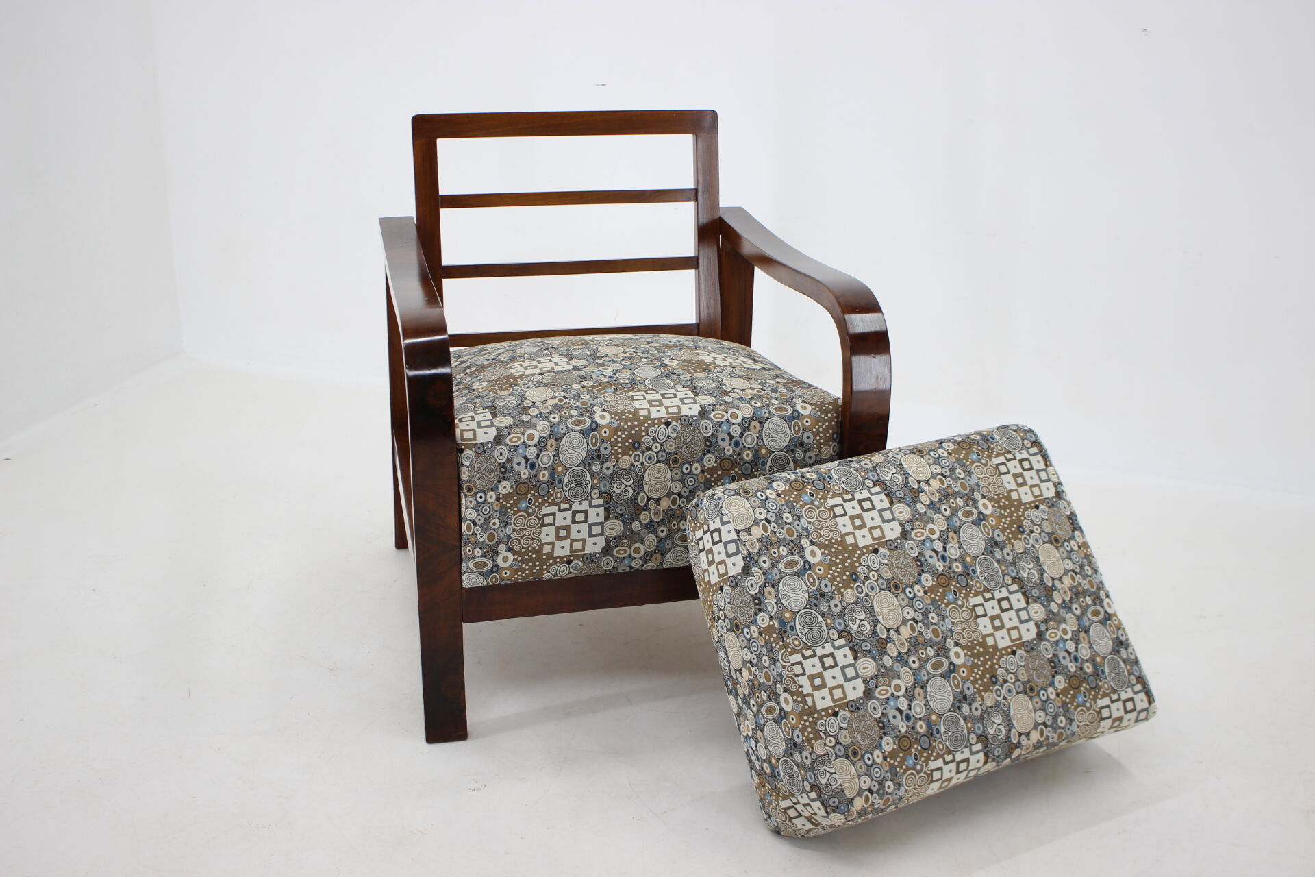 1930s Art Deco Armchair ,Czechoslovakia