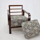 1930s Art Deco Armchair ,Czechoslovakia