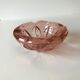 Ashtray pink glass