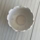 Antique slip pot cover, floral decoration