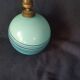 Blue opaline Art Deco lamp base