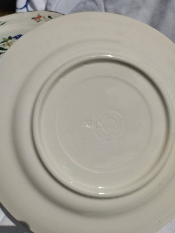 Vintage table service Ceramica Quadrifoglio