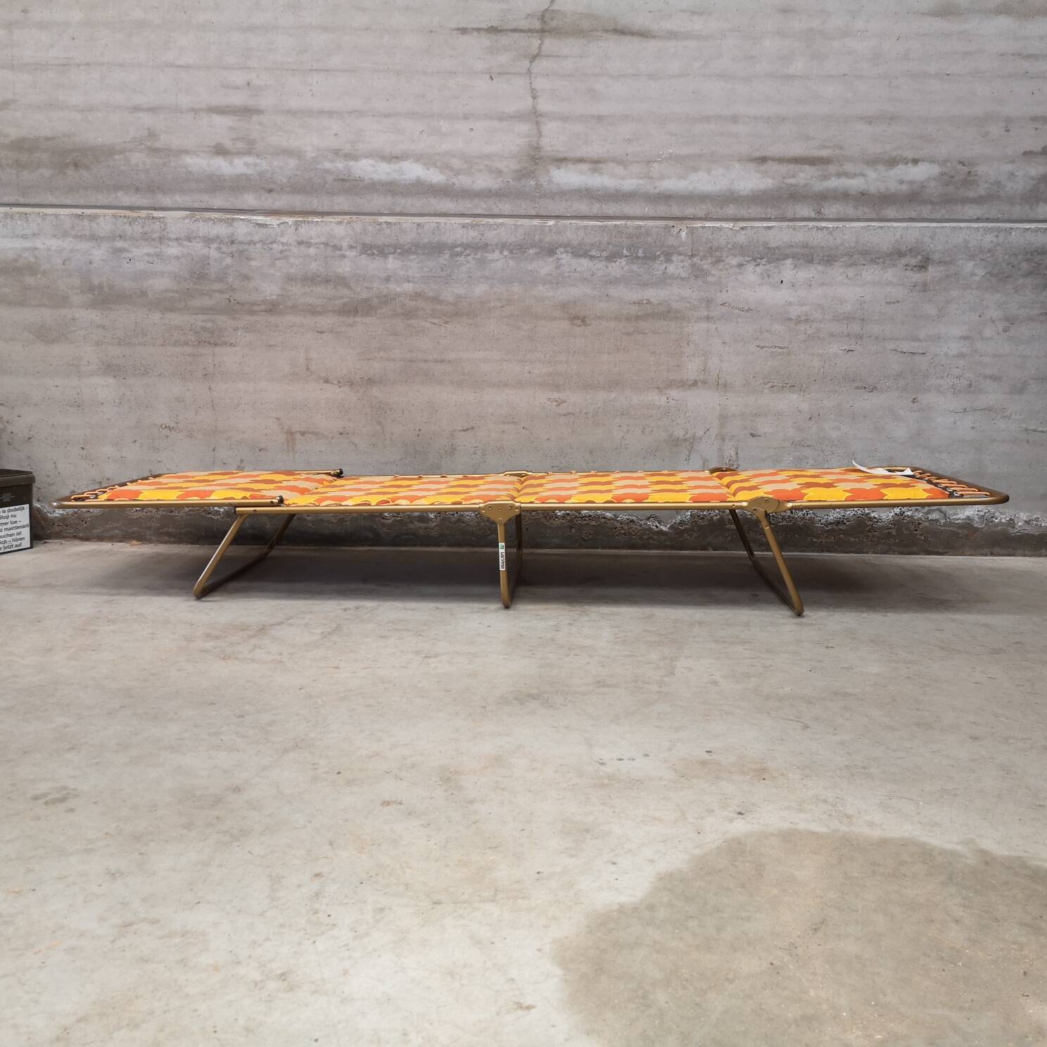 Lafuma folding lounger daybed new vintage 1960 1970