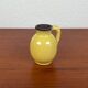 Petit vase carafe en poterie d'atelier du milieu du siècle de BKW Böttger Keramik Wandsbek, Hambourg, Allemagne, années 1960