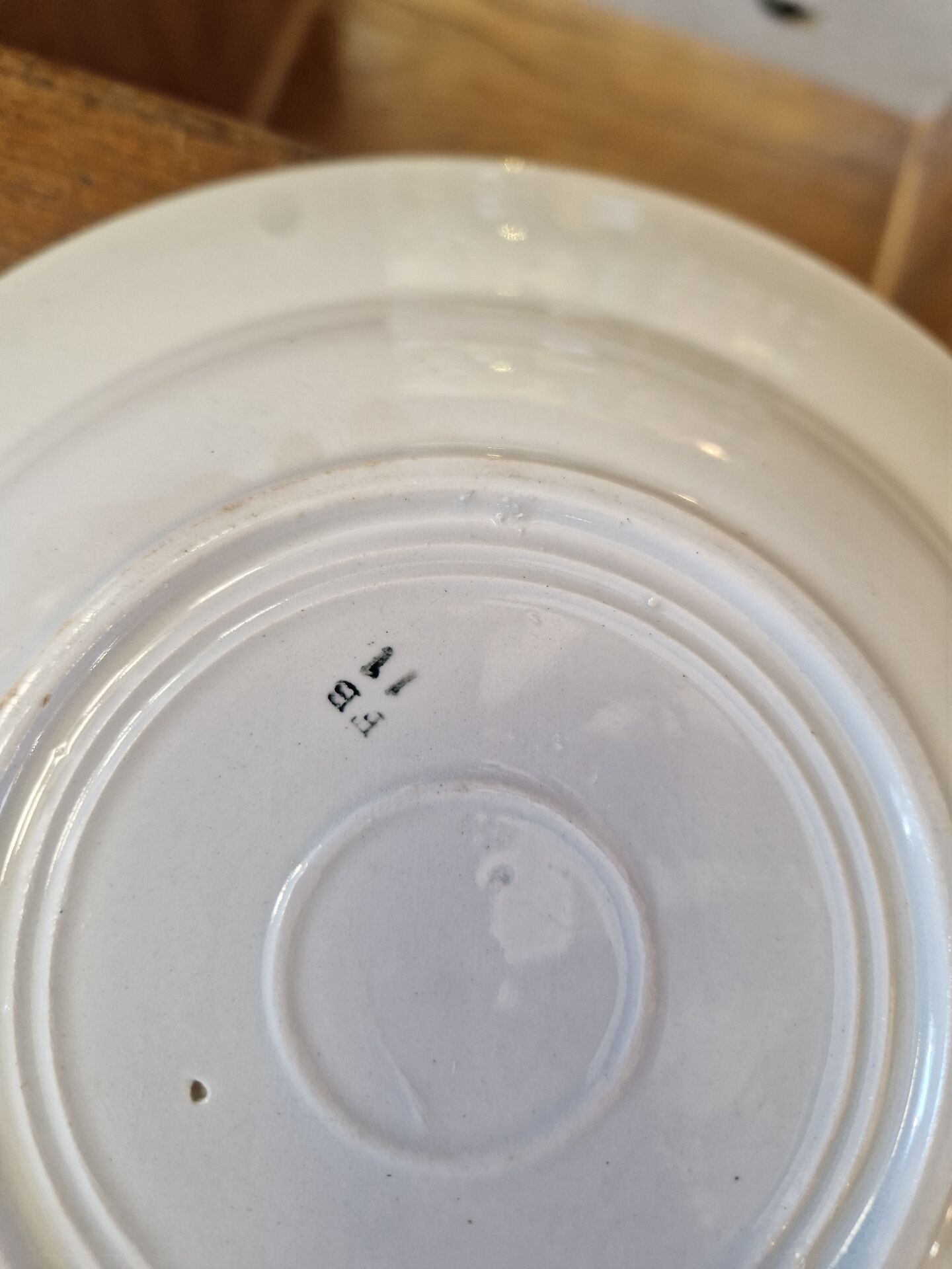 Set of 8 Deep Plates Cherry Blossom Badonviller