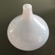 Vase drop pink opaline