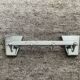 1950s stainless steel towel rack