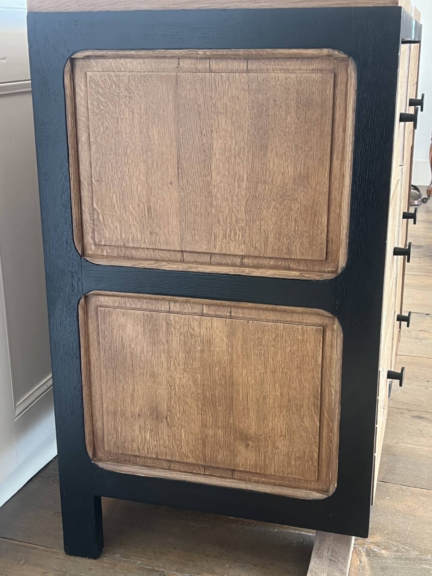 commode vintage relookée