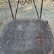 Fauteuils de jardin vintage en fer forgé