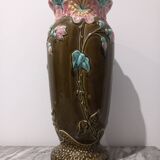 set of 2 art deco vases