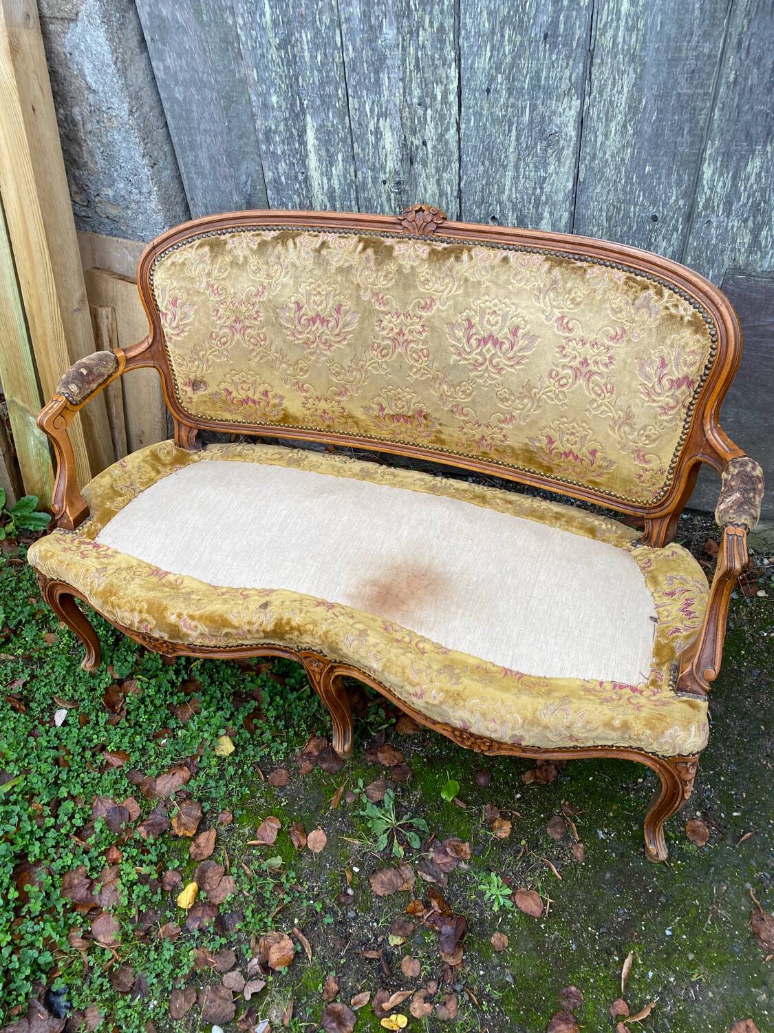 Louis xv bench