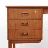 Bureau en teck, années 1960