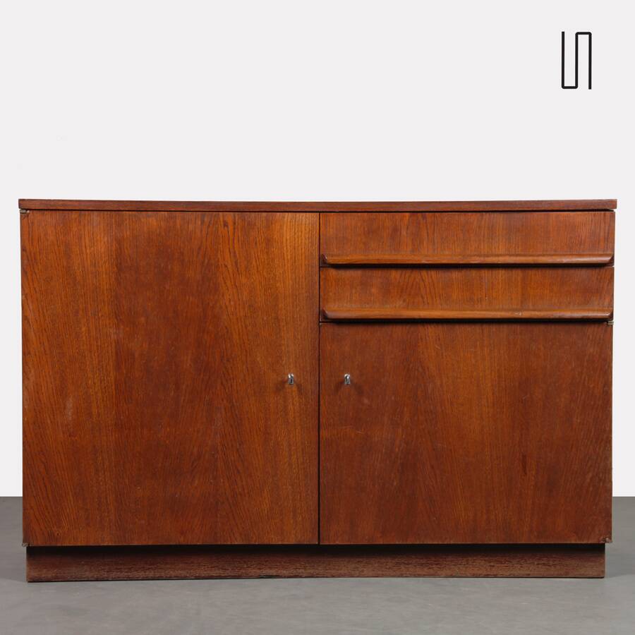 Vintage wooden chest of drawers produced by UP Zavody, 1960
