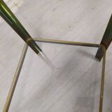 Console laiton verre Broncz