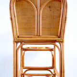 High chair rattan