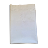 Taie en coton monogramme BV
