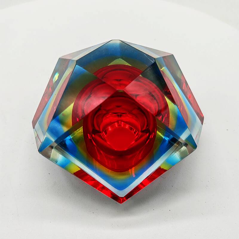 1960s  Ashtray or Catch-all in Murano Glass by Flavio Poli for Seguso.