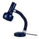 Mid-century blue Italian table lamp from the 1970s.