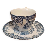 Tasse et soucoupe anglaise vintage