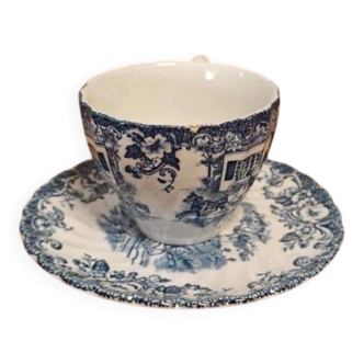 Vintage English cup and saucer.