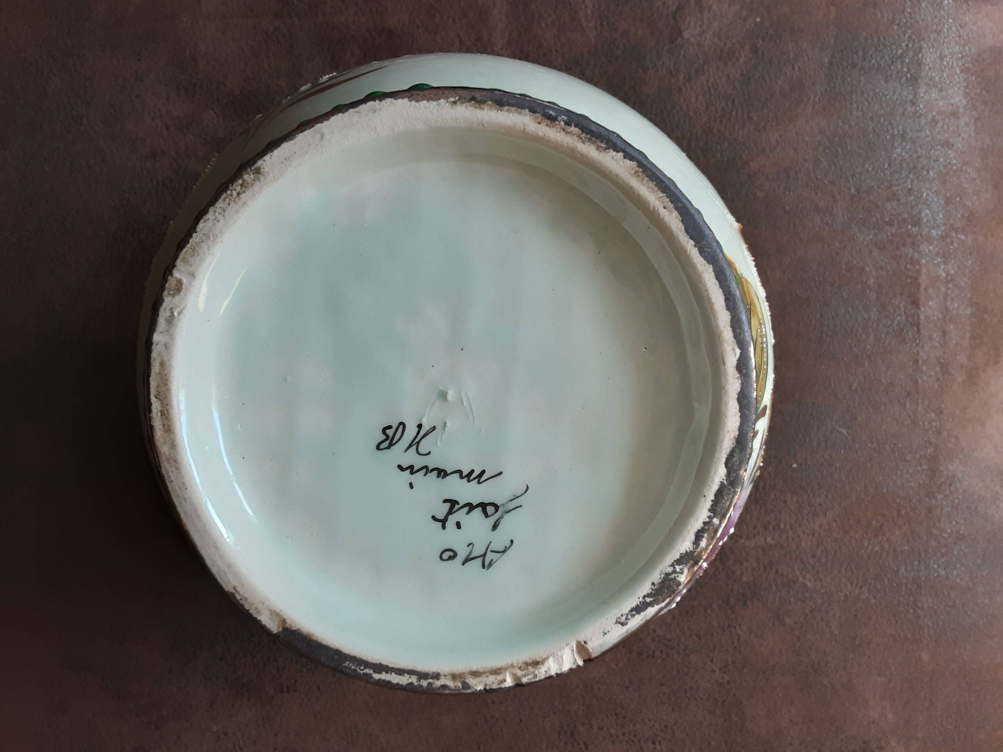 Vase Hubert becquet Quaregnon