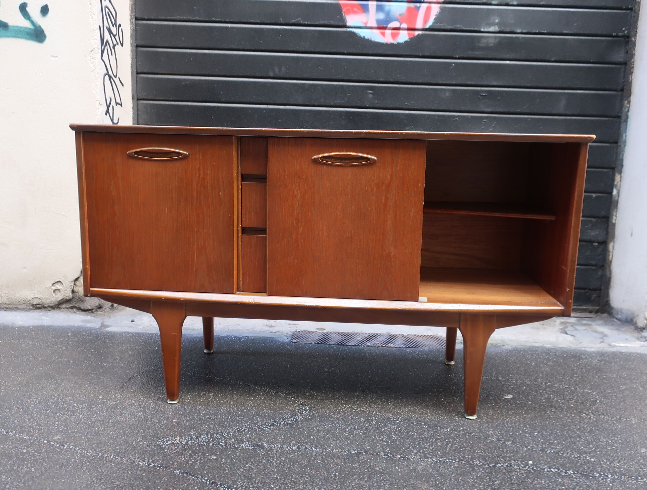 Teak sideboard of the 60s