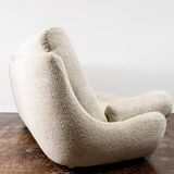 Ensemble de salon personnalisable Space Age Atlantis en boucle beige années 1970, Tchécoslovaquie