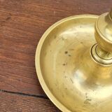 Paire de Bougeoirs Louis Philippe en laiton 1900s