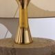 1970s travertine lamp