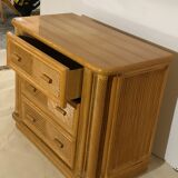 Bamboo chest of drawers