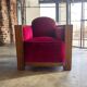 Fauteuil art déco vintage / fauteuil club / fauteuil une place