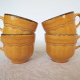 4 ceramic cups