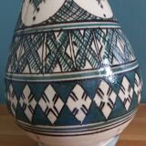 Safi Morocco terracotta vase lamp base