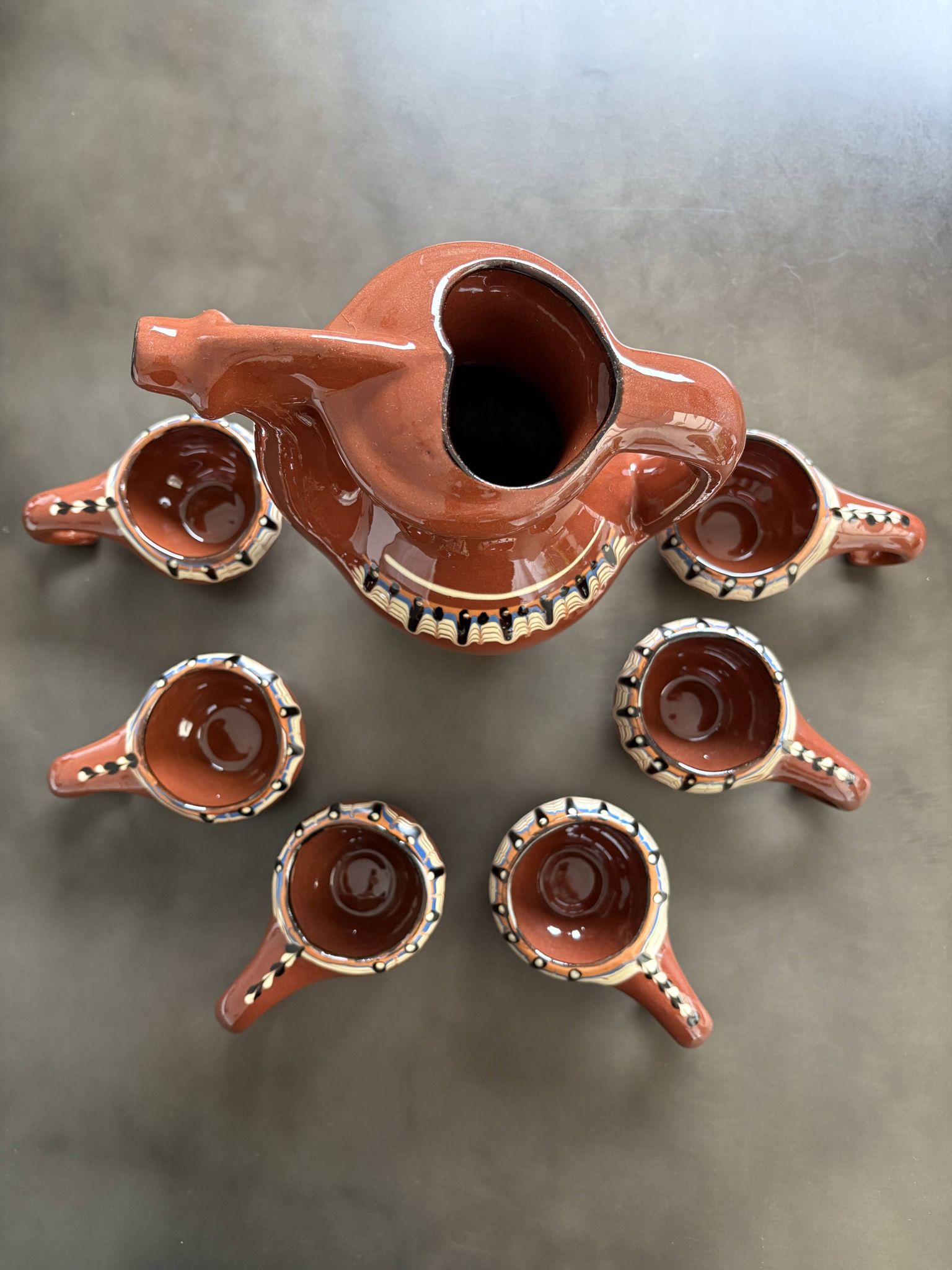 Vintage Bulgarian Drinks Set