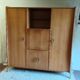 Wooden cabinet with tapered legs - French cabinetmaker - 1960s