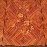 Louis XV style dressing table in marquetry