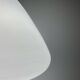 White glass pendant " Capsule " designed by Ross Lovegrove for Artemide. Italy 2010