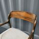 Fauteuil traîneau Baumann palissandre