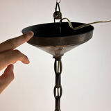 Original Philips Phililite Glass and Copper Pendant, 1930s