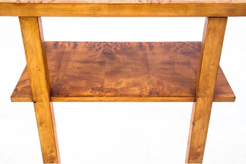 Art Deco side table, Poland, 1950s