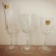 Set crystal glasses of arques