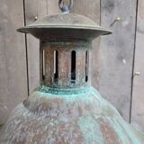 Rustic copper pendant barnlamp hanging lamp