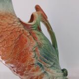 Water jug in slipware from the 1960s. Decorated with a coloured duck. Unmarked.