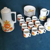 Service à café L. Lorioux 10 tasses
