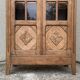 Parisian wardrobe glazed art deco 1930 raw wood