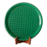 Slush pie dish, woven bamboo model, 1960