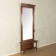 Antique mirror wardrobe from the early 1900s in Art Nouveau style